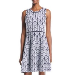 John & Jenn Jane Scalloped Fit & Flare Dress